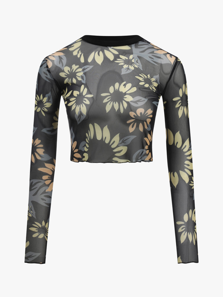 Sheer Pullover T-Shirt
