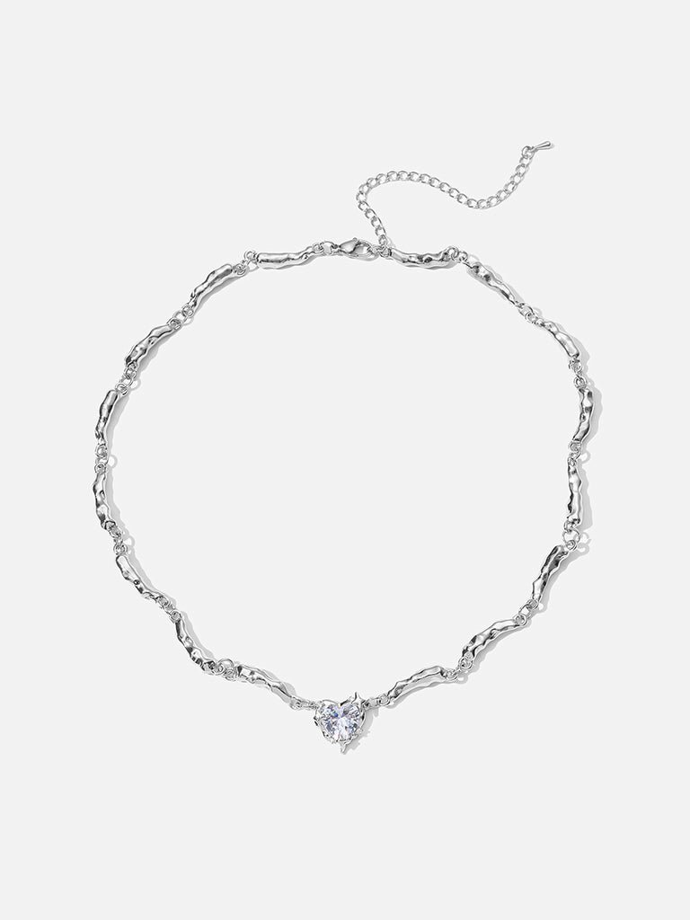 Heart Imitation/Artificial jewellery - Pendant Necklace