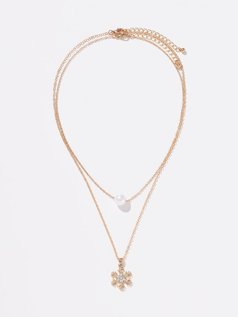 Pearl Imitation/Artificial Jewellery - Multi-Layer Necklace