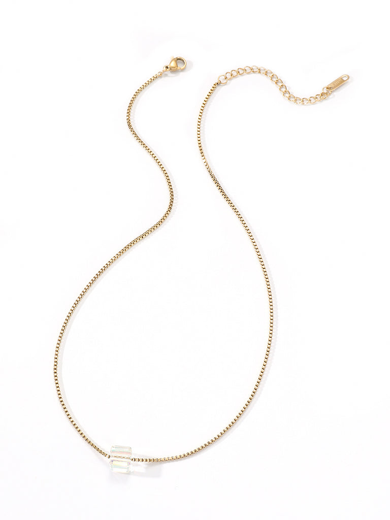 Geometric Imitation/Artificial jewellery - Pendant Necklace
