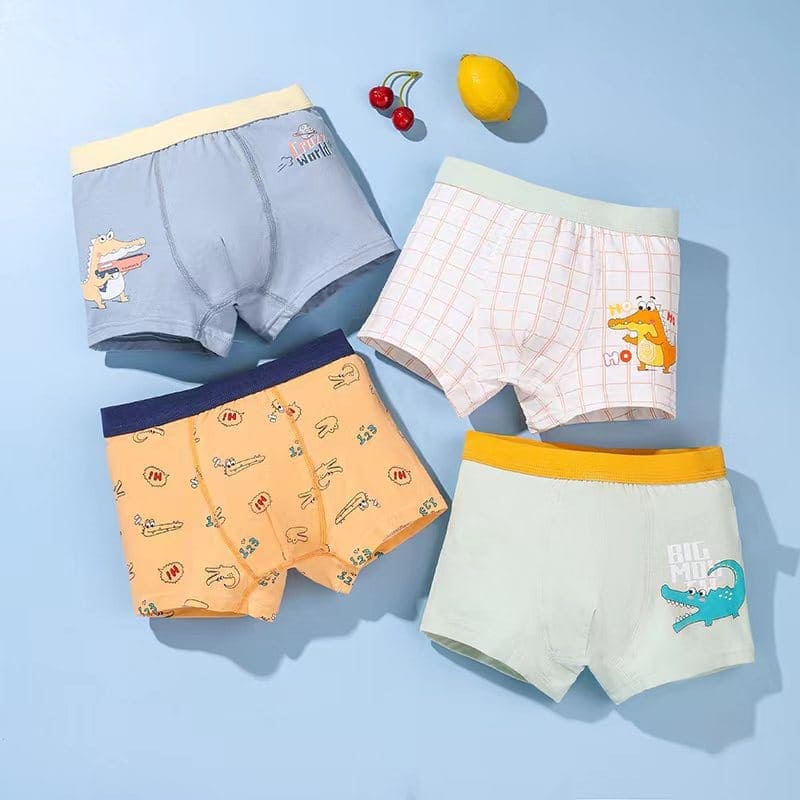 Boys 4 Piece Boxer Shorts
